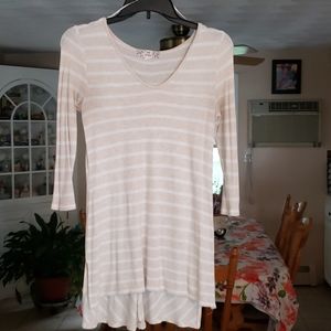 Pink republic 3/4 sleeve shirt